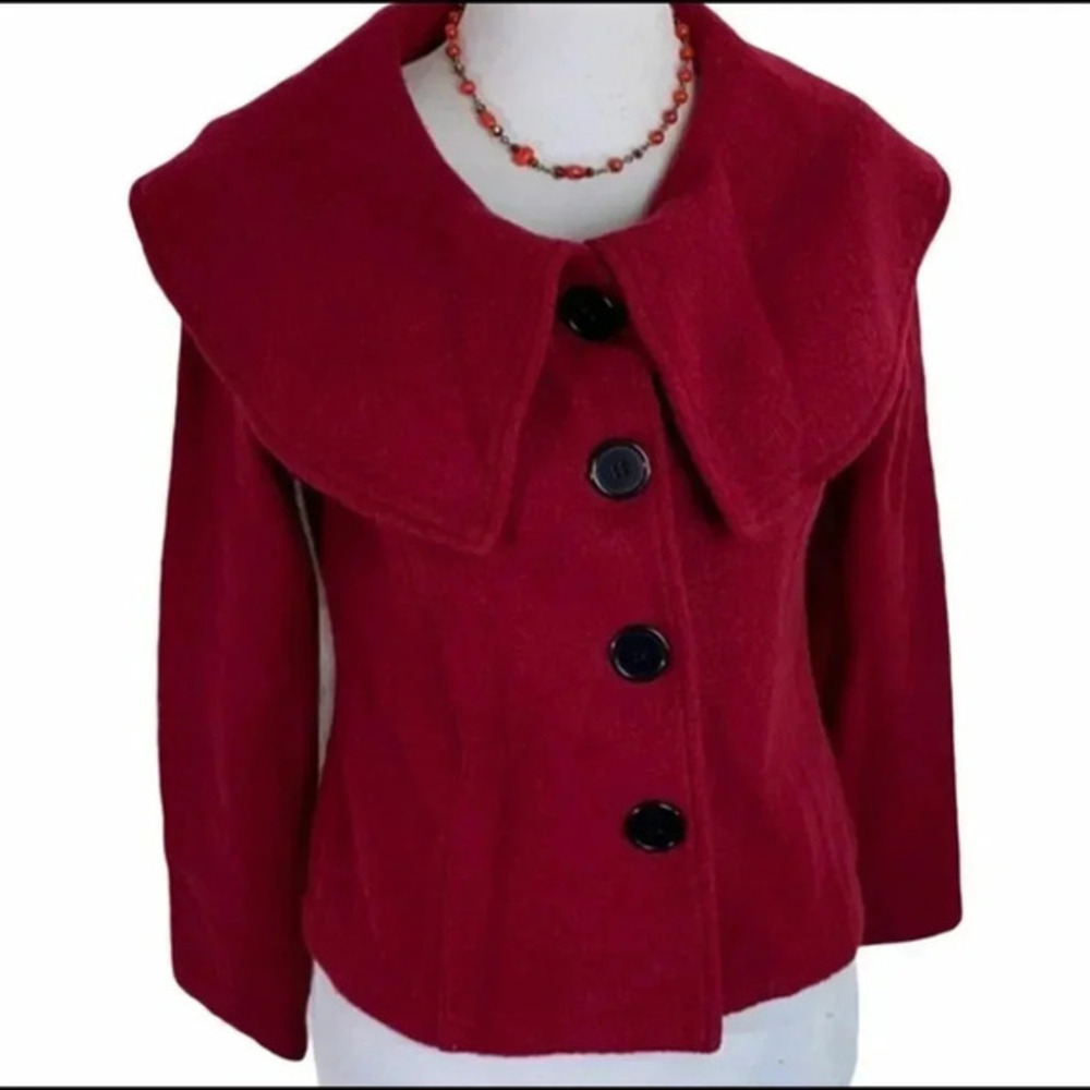 Havre’ Bernard S Raspberry Wool Jacket/ Blazer